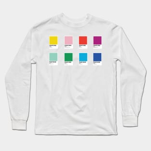 London Underground Colors Pantone pack Long Sleeve T-Shirt